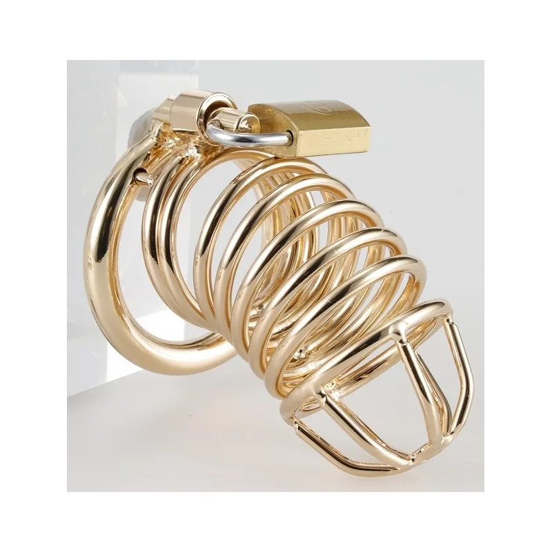 CockLock Cage de Chasteté Golden Bird 9 x 3.5cm